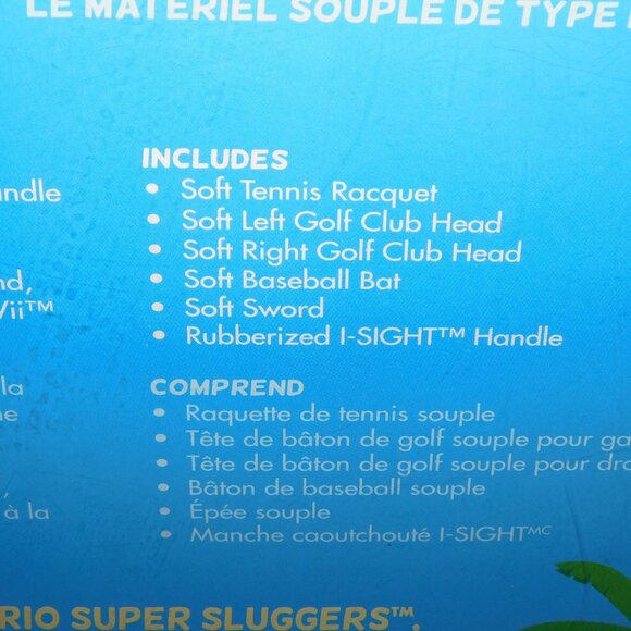 I-con Nintendo Wii Soft Sport Resort Kit NEW Bat Racquet Golf Club Sword - Picture 8 of 10